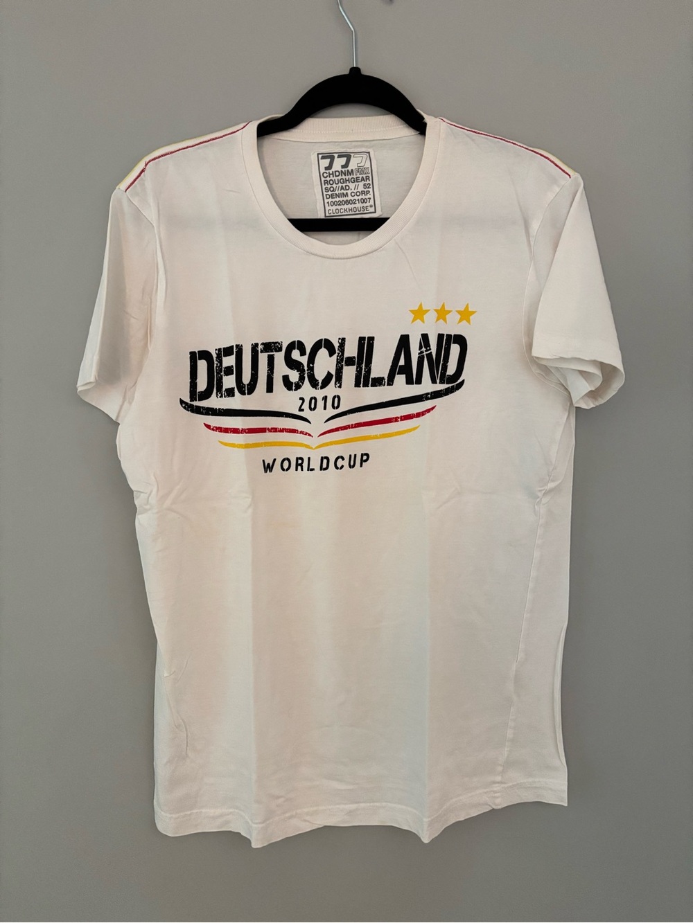 Vintage Deutschland World Cup 2010 cotton T-shirt - M/L